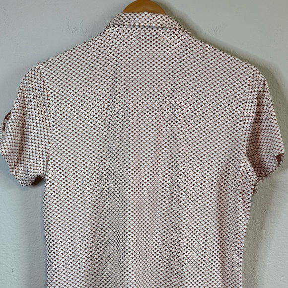 The Forty Acres Collection Texas Longhorns AOP White ECOTEC Ladies Polo Shirt MD - Picture 7 of 11